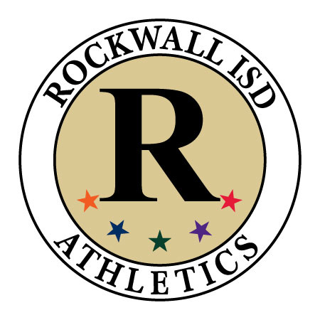 Rockwall ISD Athletics logo design 